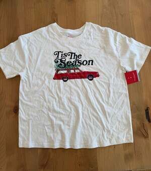 Wondershop Tis The Season Christmas Station Wagon Sleepwear T-Shirt